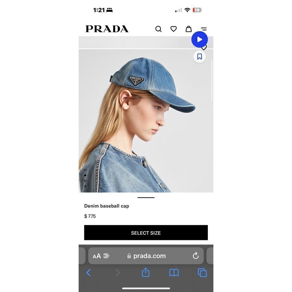 Gorgezze denim Hat